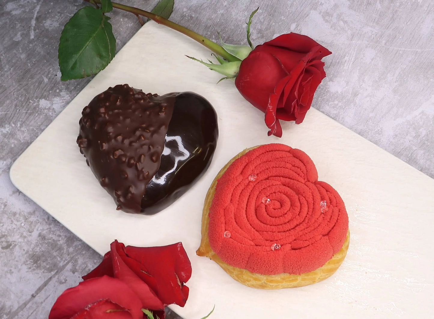 Coffret Saint Valentin - Une Déclaration Gourmande en Deux Éclairs Donatien Maître Éclair